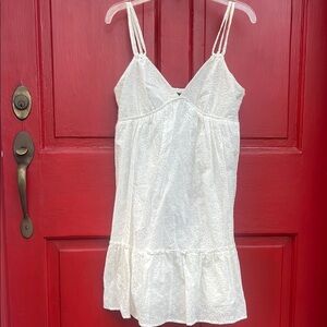 Wild Fable White Eyelet Sundress